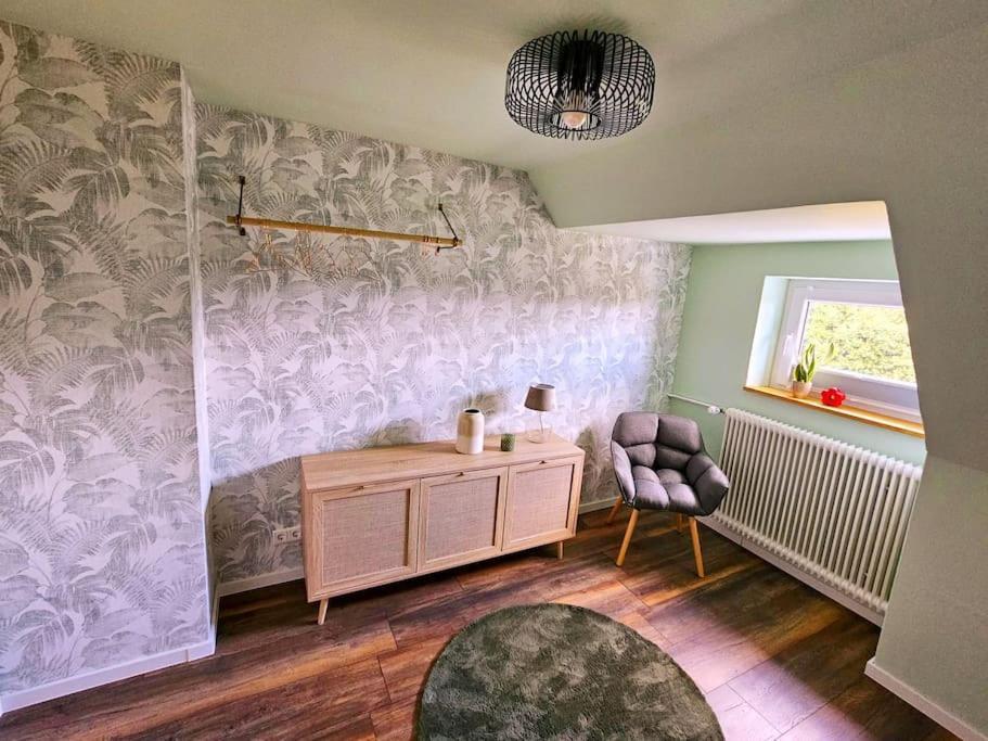 Dachnest Mit Terasse & Sauna Oerlinghausen Luaran gambar