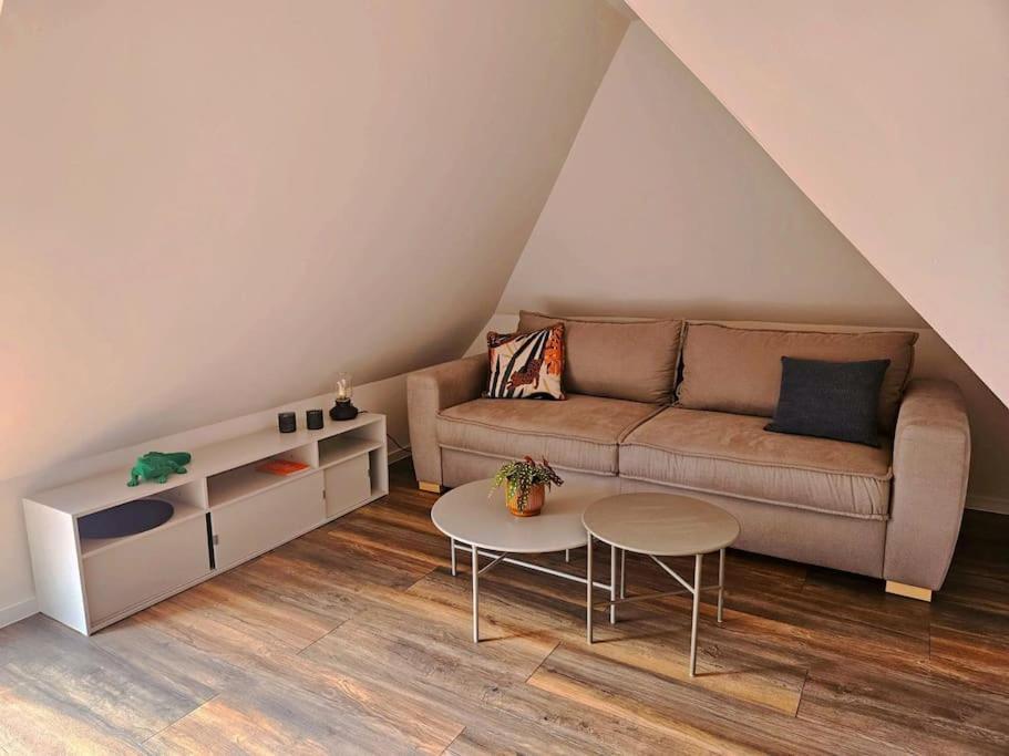 Dachnest Mit Terasse & Sauna Oerlinghausen Luaran gambar