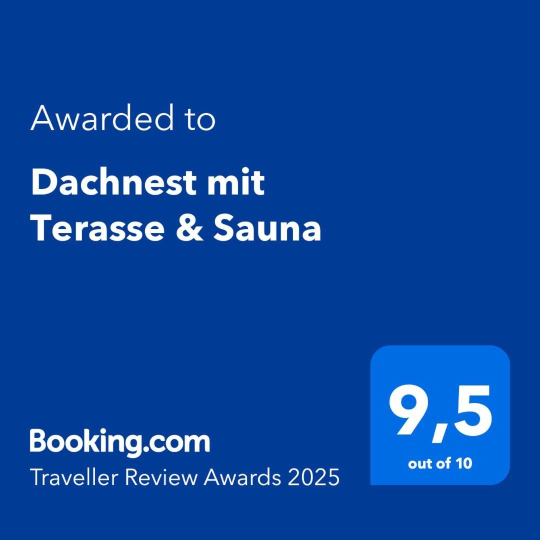 Dachnest Mit Terasse & Sauna Oerlinghausen Luaran gambar